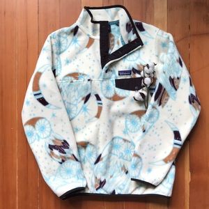 LIKE NEW Patagonia Owl Lightweight Synchilla SnapT